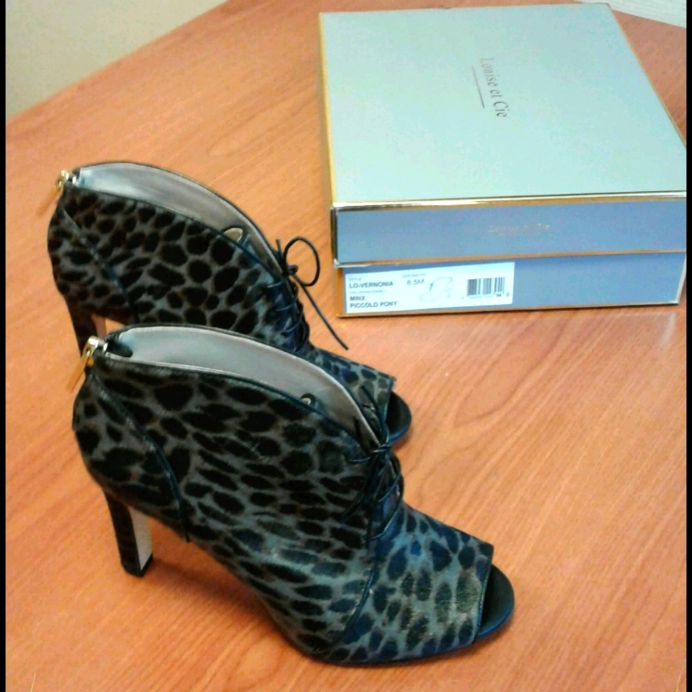 Louise et Cie Lo-Vernonia Piccolo Pony peep toe - Picture 2 of 6